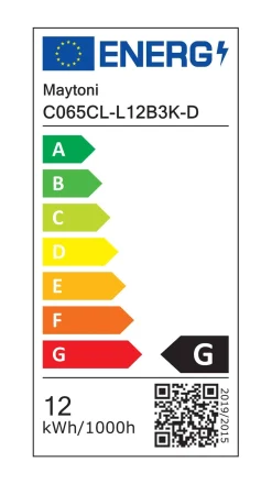 Lampa sufitowa Alfa LED (C065CL-L12B3K-D) - Maytoni