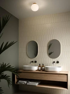 Lampa sufitowa ALTON mleczne szkło / mosiądz (2010506001) - Nordlux