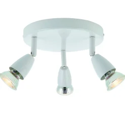 Lampa sufitowa Amalfi 3lt round white 35W (43283) - Saxby