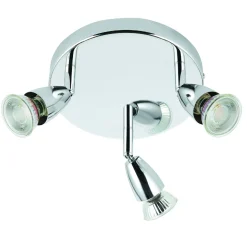 Lampa sufitowa Amalfi 3lt round chrome 35W (43279) - Saxby