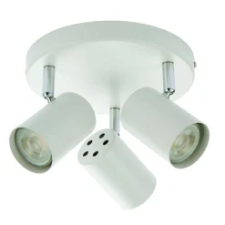 Lampa sufitowa Arezzo 3lt round white 7W (73685) - Saxby