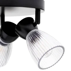 Lampa sufitowa BEST BLACK (round) (ML9973) - Milagro