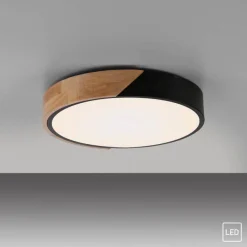 LAMPA SUFITOWA BILA BLACK (14288-18) - Paul Neuhaus