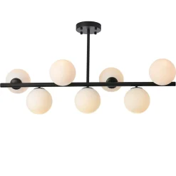 Lampa Sufitowa Bolti 7xE14 czarna (PLC0104-BK) - Yaskr