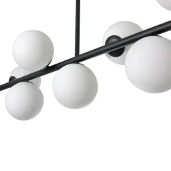 Lampa Sufitowa Bolti 7xE14 czarna (PLC0104-BK) - Yaskr