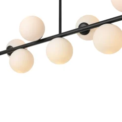 Lampa Sufitowa Bolti 7xE14 czarna (PLC0104-BK) - Yaskr