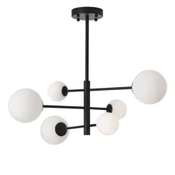 Lampa Sufitowa Bolti 6xG9 czarna (PLC0103-BK) - Yaskr