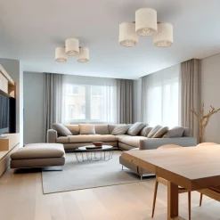 Lampa sufitowa DEVA NATURE 3 PŁ (6865) - TK Lighting