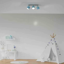 Lampa sufitowa DIXIE BLUE 3xGX53 (MLP7606) - Milagro