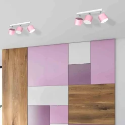 Lampa sufitowa DIXIE PINK 3xGX53 (MLP7611) - Milagro