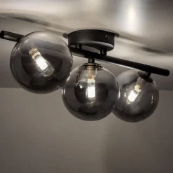 Lampa sufitowa ESTERA BLACK 3 (6855) - TK Lighting