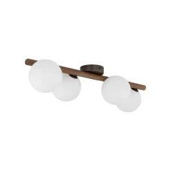 Lampa sufitowa ESTERA WOOD ORZECH 4 PŁ (10270) - TK Lighting