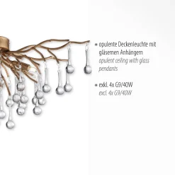 Lampa sufitowa ICICLE 60 cm (8090-11) - Paul Neuhaus