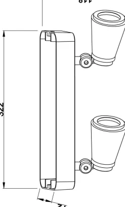 Lampa sufitowa Leporis Linear II (D348080)