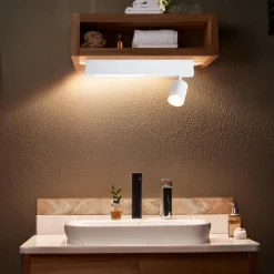 Lampa Sufitowa Magnet 9W+1xGU10 3000/4000K Biały (ML1131) - Milagro