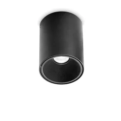 Lampa Sufitowa NITRO Czarny (NITRO_PL_15W_ROUND_NERO) - Ideal Lux