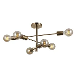 Lampa sufitowa Piansi 6 (PND-4025-6-HBR) - Italux