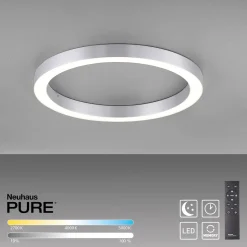 Lampa sufitowa PURE-LINES, ALUMINIUM (6309-95) - Paul Neuhaus