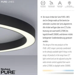 Lampa sufitowa PURE-LINES (6306-13) - Paul Neuhaus
