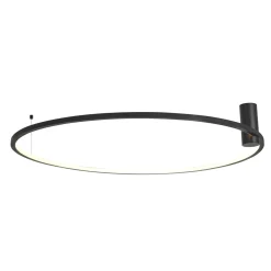 Lampa sufitowa Ringa L IP44 czarna (CL0112-L-BK) - Yaskr
