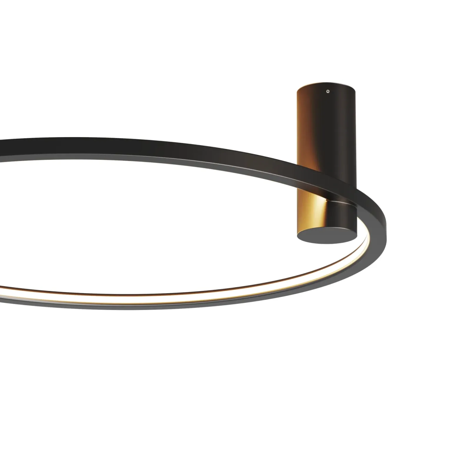 Lampa sufitowa Ringa M IP44 czarna (CL0112-M-BK) - Yaskr