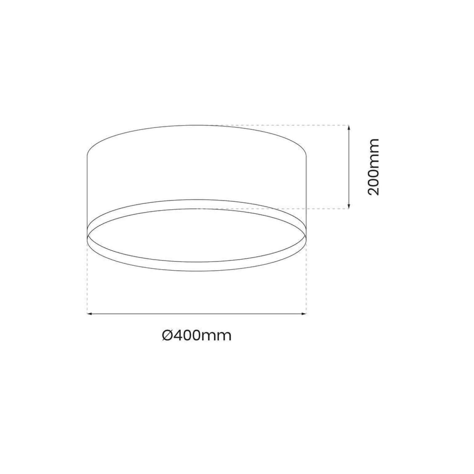 Lampa sufitowa RONDO GREEN LED (ML7071) - Milagro