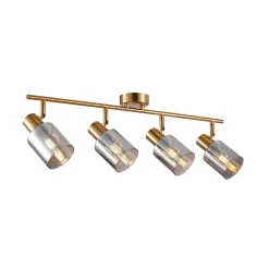 Lampa sufitowa Santia (SPL-65342-4-BRO-SG) - Italux