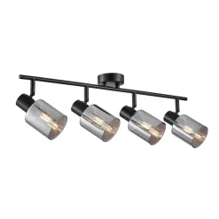 Lampa sufitowa Santia (SPL-65342-4-BK-SG) - Italux