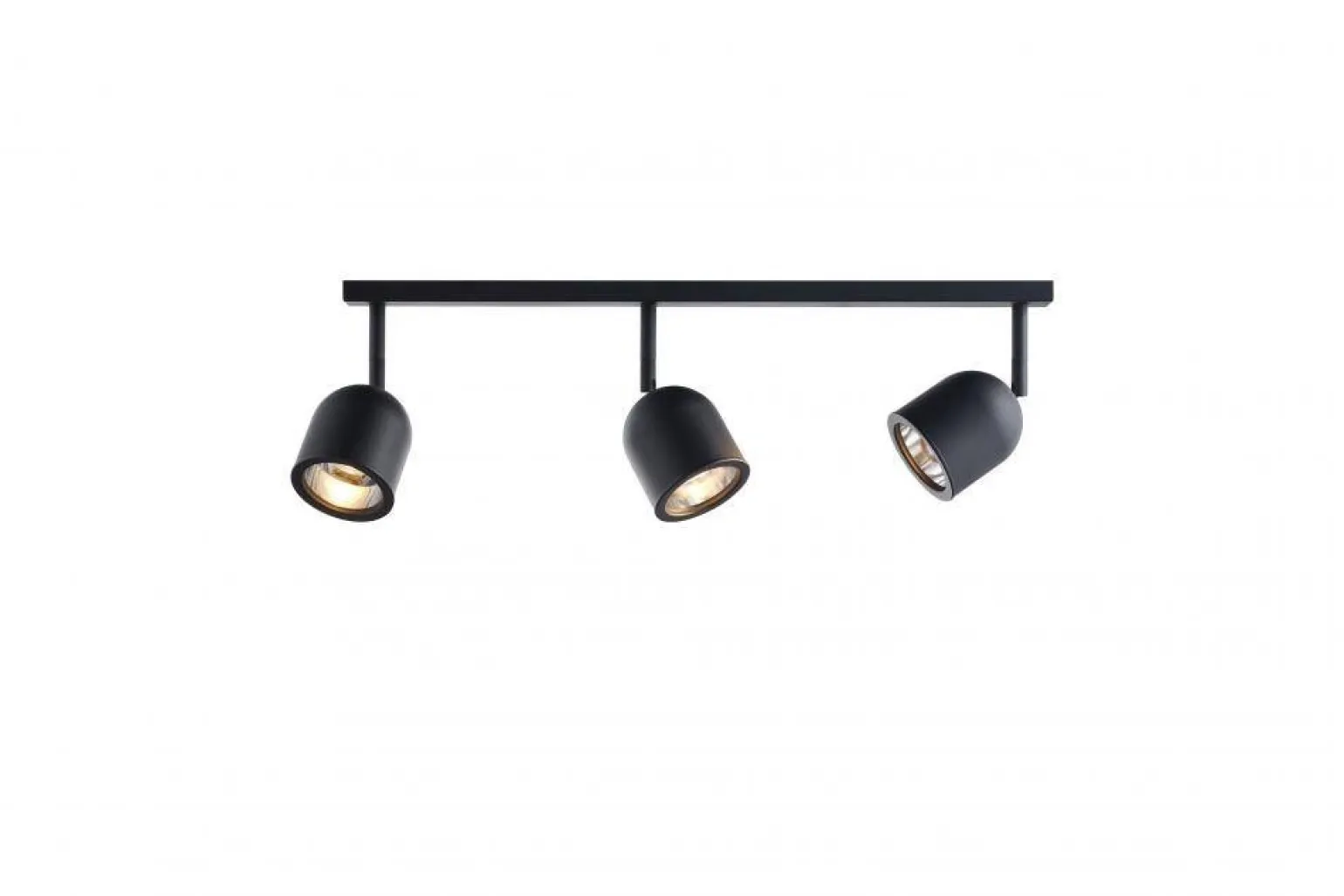 Lampa sufitowa SPARK 3 kolor Czarny (50944302) - KASPA