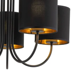 Lampa sufitowa TORENS BLACK 5 PŁ (4595) - TK Lighting
