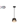 Lampa sufitowa x1 GX53 czarna+złota (XD-IK257B) - Xudo