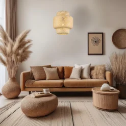 Lampa w stylu boho nad stół HESTIA 1xE27 (ML1808) - Milagro