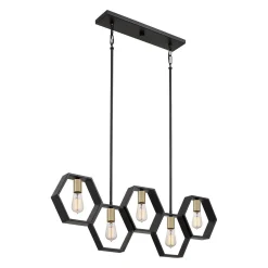 Lampa wisząca Bismarck (QZ-BISMARCK-ISLE-EK) - Elstead Lighting