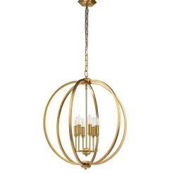 Lampa wisząca Corinne (FE-CORINNE-6P-L-BB) - Elstead Lighting