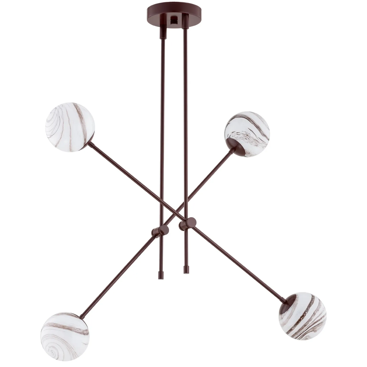 Lampa wisząca 4 pł. ABSOS (1842) - Argon