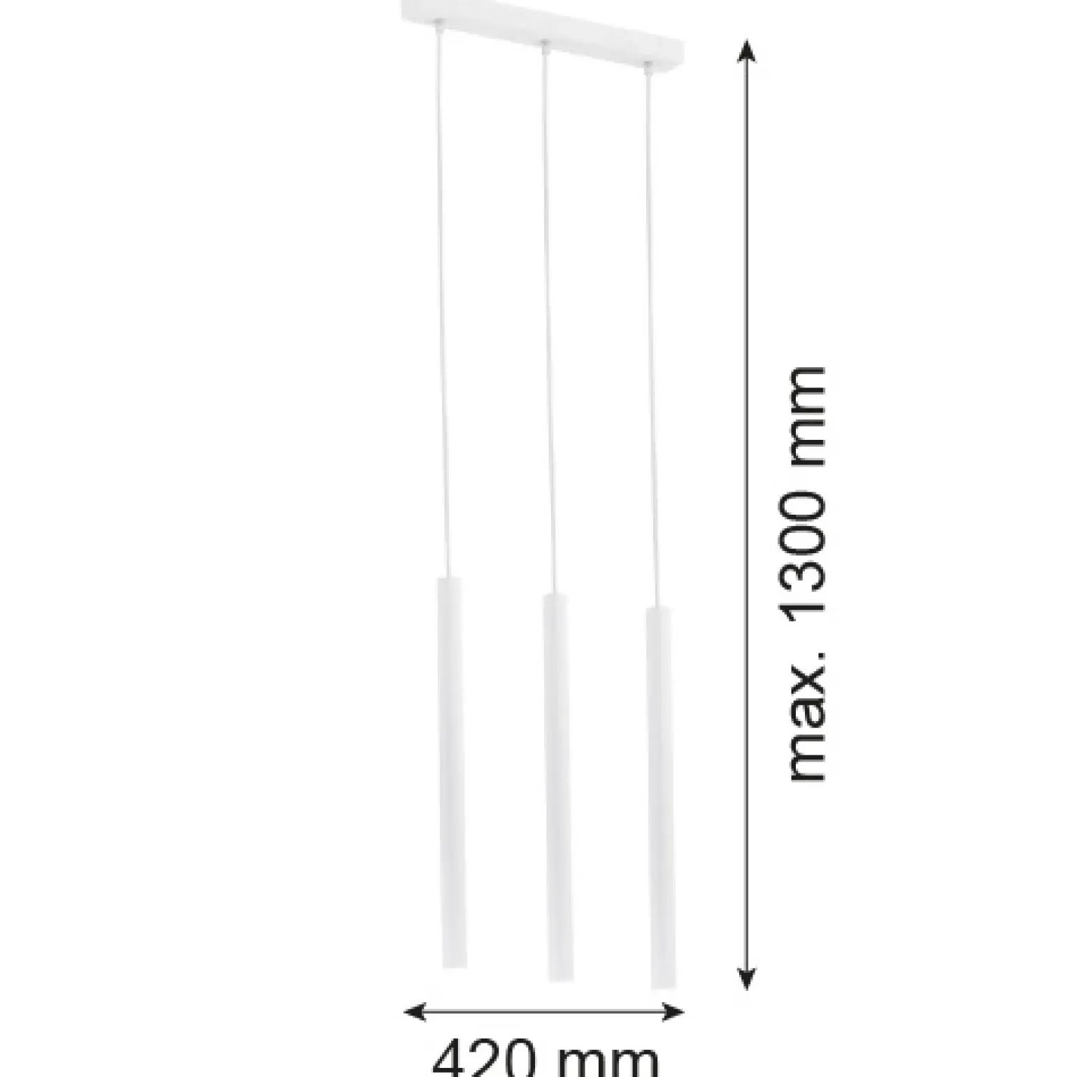 Lampa wisząca 3 pł. ETNA PLUS (6178) - Argon