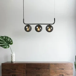 Lampa wisząca Alisa 3 smoked (LP-005/3L BK) - Light Prestige