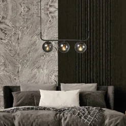 Lampa wisząca Alisa 3 smoked (LP-005/3L BK) - Light Prestige