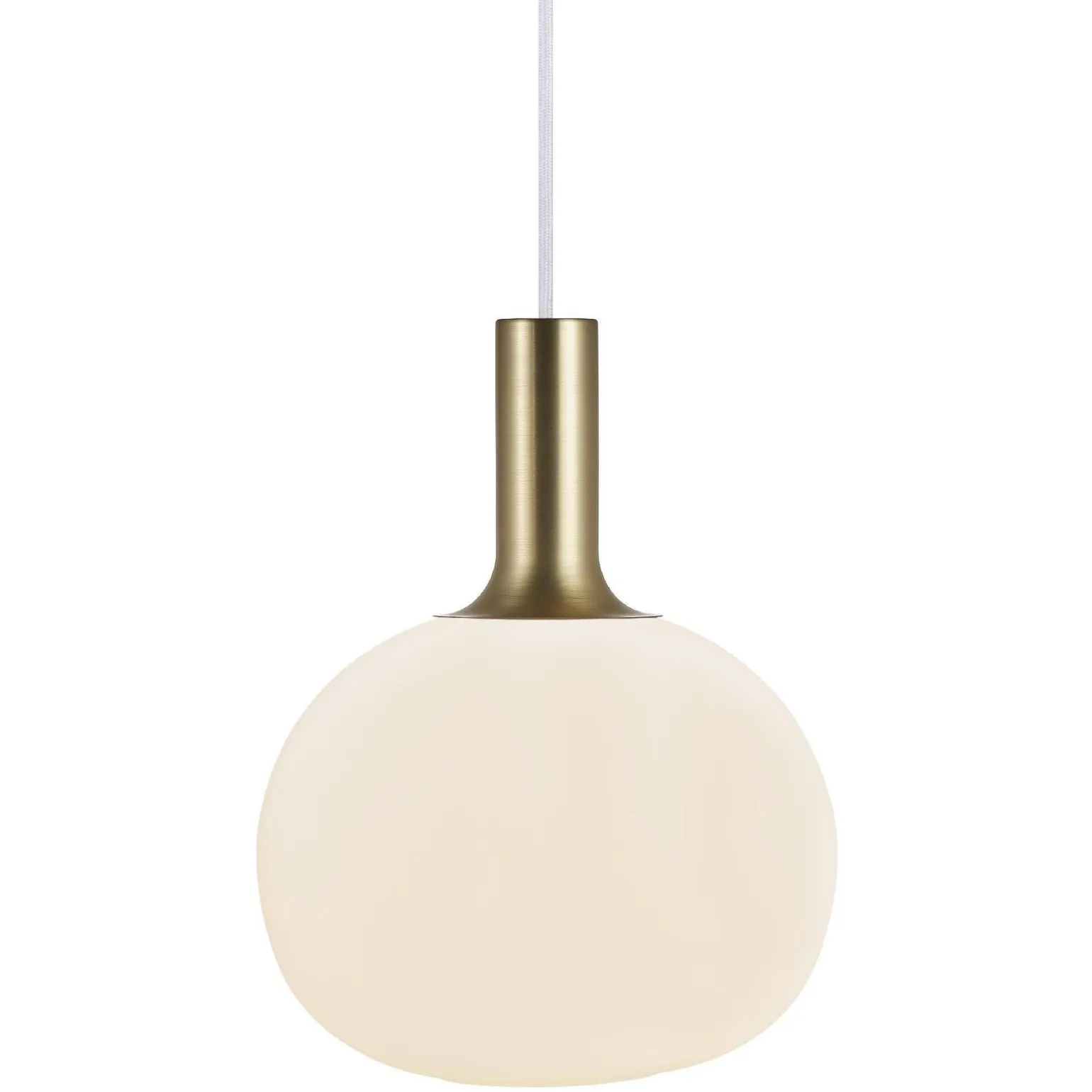 Lampa wisząca ALTON mleczne szkło / mosiądz (47313001) - Nordlux