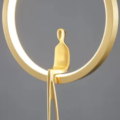 Lampa wisząca AMICI led złota 27 cm (ST-D7774 gold) - Step into Design