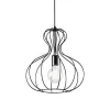 Lampa wisząca Ampolla kol. czarny (148502) Ideal Lux - żyrandol