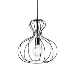 Lampa wisząca Ampolla kol. czarny (148502) Ideal Lux - żyrandol