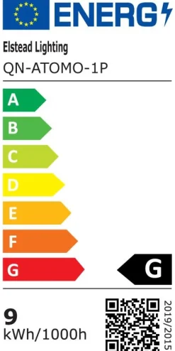 Lampa wisząca Atomo - 1 źródło światła - Szczotkowane złoto (QN-ATOMO-1P-BG) - Quintiesse
