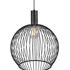 Lampa wisząca AVER Nordlux E27 60W Metal Czarny