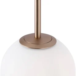 Lampa wisząca Basic form 5 biało złota (MOD321PL-05G) - Maytoni