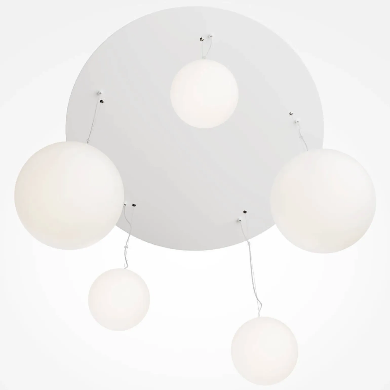 Lampa wisząca Basic form 5 duża (MOD321PL-05W1) - Maytoni