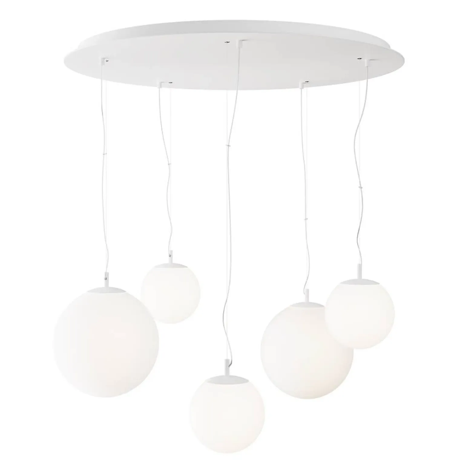 Lampa wisząca Basic form 5 duża (MOD321PL-05W1) - Maytoni