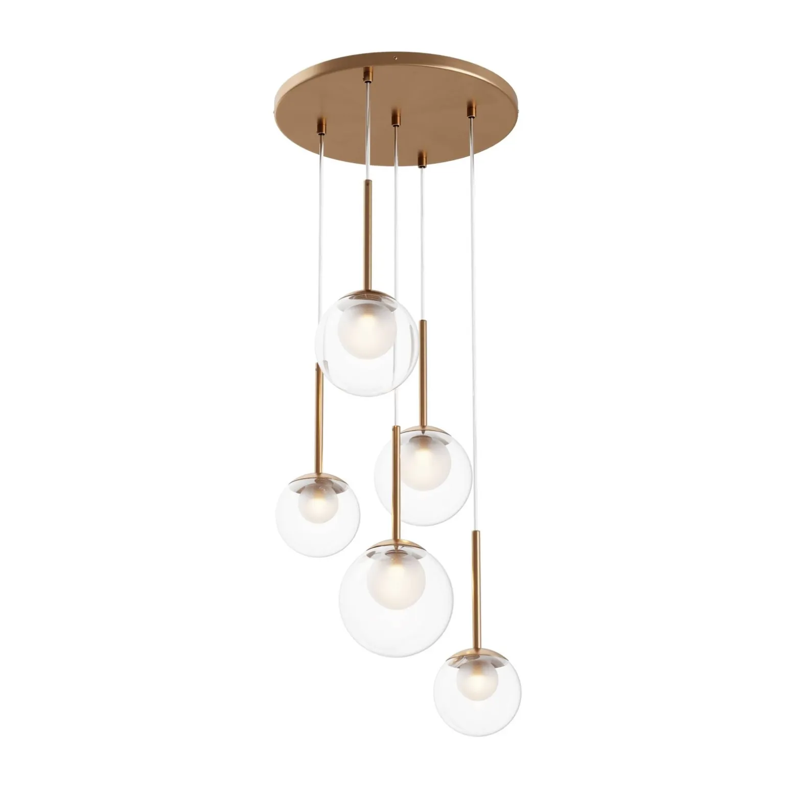 Lampa wisząca Basic form (MOD521PL-05G) - Maytoni
