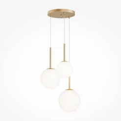 Lampa wisząca Basic form złota 3 (MOD321PL-03G1) - Maytoni