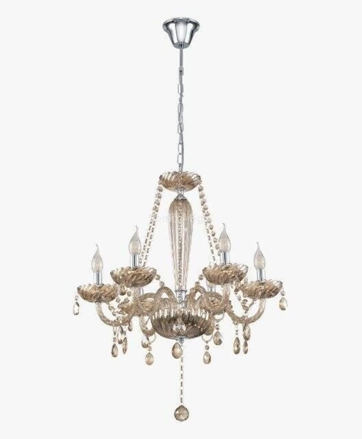 Lampa wisząca BASILANO koniakowa (39092 - EGLO) - żyrandol